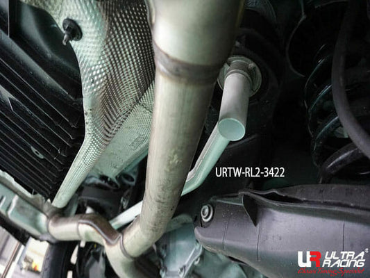 Mercedes C205 C250 C300 (Coupe) 2.0T 15-21/E300 3.0T 16+/C200 C350 2.0 14-21 2WD UltraRacing 2-Point Rear Lower Bar (3422)