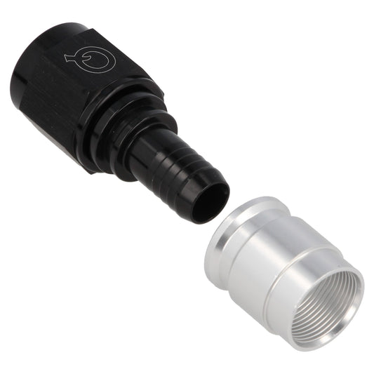 shrink hose adapter PTFE straight AN6