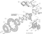 140-14224-R - Wilwood Big Brake Kit - Rear - 309x20mm Plain - Dynalite Internal Red