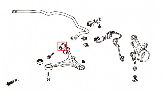 Front Lower Arm Bushing - Small Honda