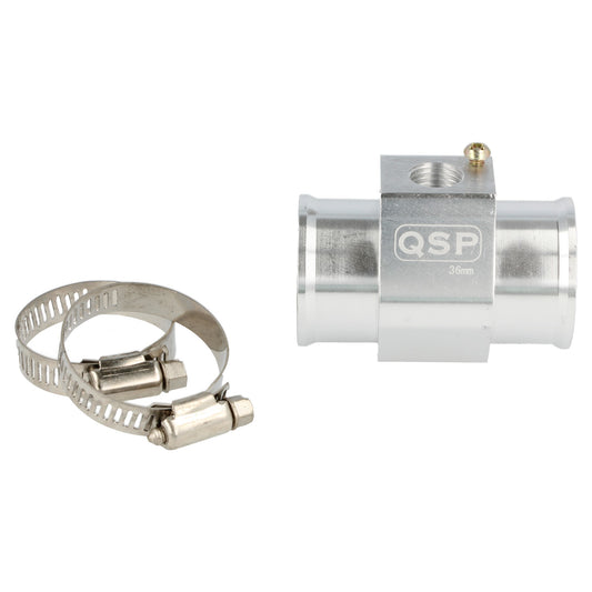 T-adapter for M14x1.5 sensor - 32 mm - Silver