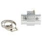 T-adapter for M14x1.5 sensor - 32 mm - Silver