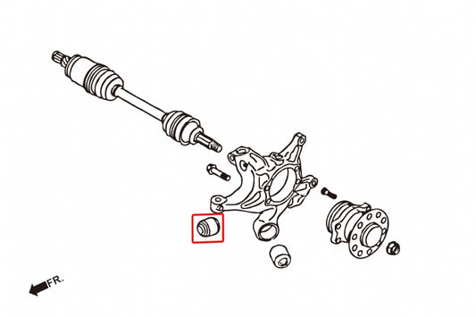 Rear Knuckle Bushing Scion, Subaru, Toyota