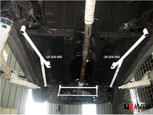 Proton Satria Neo (BS) 1.3/1.6 2WD 06-15 UltraRacing 6-Point Rear Torsion Bar (860P)