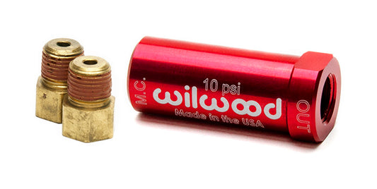 260-13784 - Wilwood Residual Pressure Valve Kit 10Lb. W/Fitting