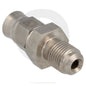 stainless steel hose adapter straight male AN3 - AN3