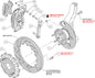140-9072-D - Wilwood Big Brake Kit - Front - 407x35mm Curved Slotted & Cross Drilled - TC6 Black