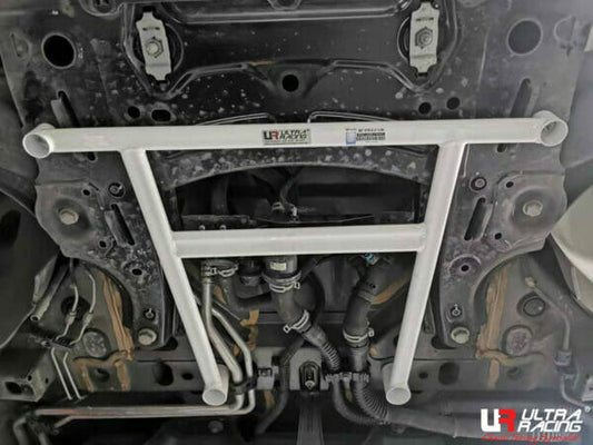 Smart Fortwo (W453) 900-M281 2WD 14+ LHD/RHD UltraRacing 4-Point Front Lower Brace (3426)