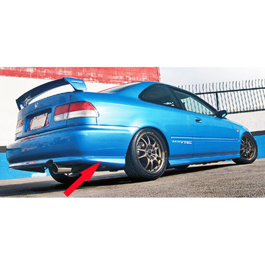 Rear Bumper Caps ''Mugen'' (Civic 99-01 2/4dr)
