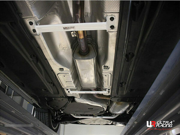 Skoda Superb (B6/TYP 3T) 2.0T 2WD Sedan 08-15 UltraRacing 4-Point Mid Lower Brace (2317P)
