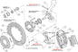 140-9802-DR - Wilwood Big Brake Kit - Front - 355x28mm Curved Slotted & Cross Drilled - Superlite 6R Red