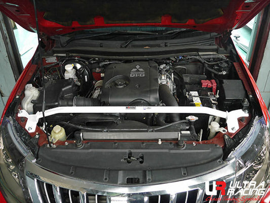 Mitsubishi Triton L200 (KJ) 2.4D 2WD/4WD FL 15+ UltraRacing 2-Point Front Upper Strutbar (3635)