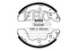 6499 - EBC Brake Shoes; Rear