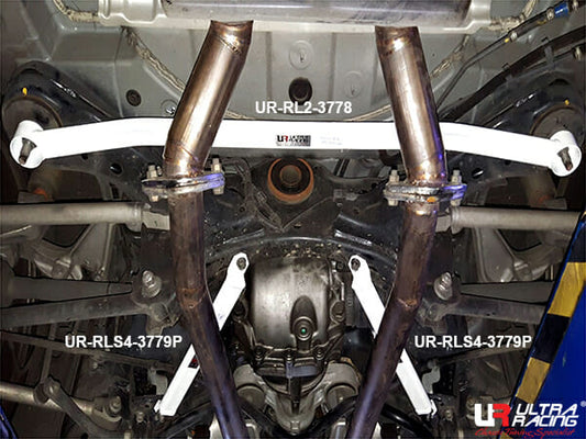 Infiniti Q50 (V37) 3.5 Hybrid 14+/Infiniti Q50 S 2.0T 16+ 2WD UltraRacing 4-Point Rear Lower Bar (3779P)