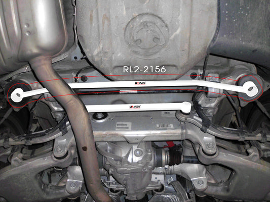 BMW 528i F10 10+ UltraRacing 2P Rear Lower Bar 2156