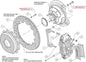 140-12878-R - Wilwood Big Brake Kit - Rear - 327x20mm Bi-Slotted - Superlite 4R Red