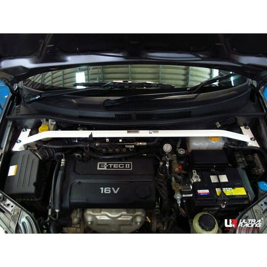 Chevrolet Aveo (T250) 1.5 2WD FL 05-11 UltraRacing 2-Point Front Upper Strutbar (1977)