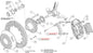 140-15279-DR - Wilwood Big Brake Kit - Front - 355x28mm Curved Slotted & Cross Drilled - Superlite 6R Red