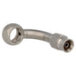 stainless steel banjo eye 90° AN3 - 11.2 mm