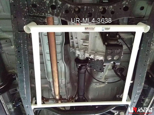 Mitsubishi Triton L200 (KJ) 2.4D/2.5D 2WD/4WD FL 15+ UltraRacing 4-Point Mid Lower Brace (3638)