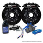 BBK055BLK-1 - EBC Big Brake Kit - Front - 355x32mm Curved Slotted - Apollo-6 Black