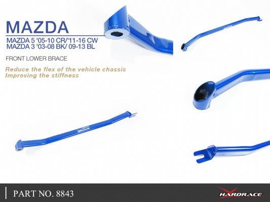 Front Lower Brace Mazda 3, 5
