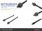 Hard Tie Rod Mitsubishi Colt, Colt plus