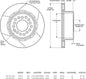 160-12150 - Wilwood Ultralite Rotor & Hat - 309x20mm Bi-Slotted Left/Right