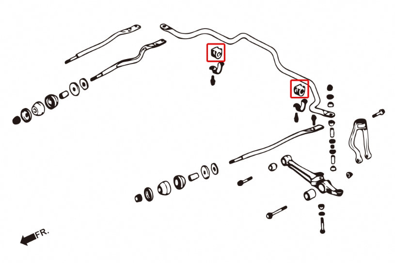 Front Stabilizer Bushing Honda Accord