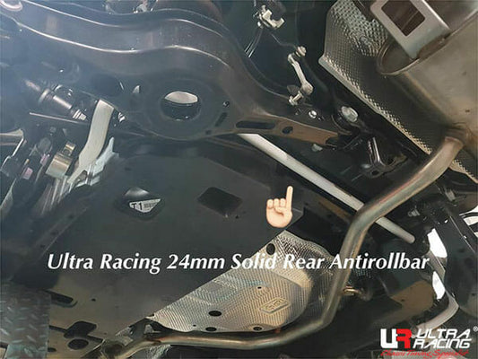 Toyota C-HR (AX-10) 1.2T/1.8 2WD 18+ UltraRacing Rear Sway Bar 24mm (596)