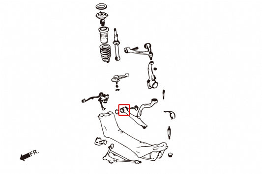 Front Lower Arm Bushing Lexus GS, SC, Toyota Aristo