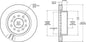 160-15516 - Wilwood Ultralite Rotor & Hat - 309x28mm Plain Left/Right