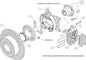 140-13204 - Wilwood Big Brake Kit - Rear - 309x20mm Plain - Dynapro Dust-Boot Black