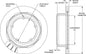 160-13953 - Wilwood Ultralite Rotor & Hat - 280x20mm Plain Left/Right