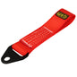 Heavy Duty Towing eye strap 2 - 20cm - Red