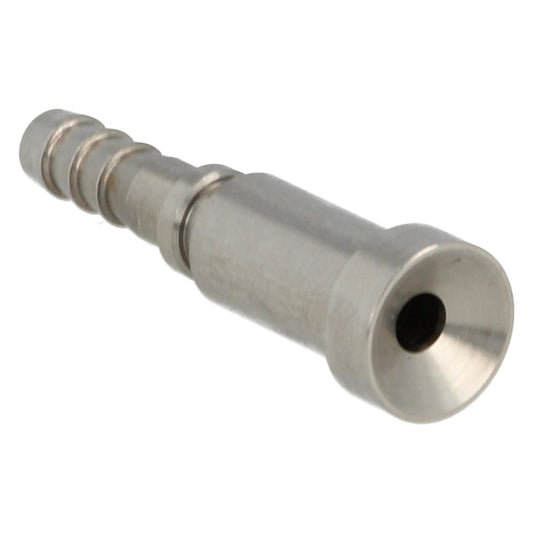 shrink hose adapter concave male stainless steel AN4