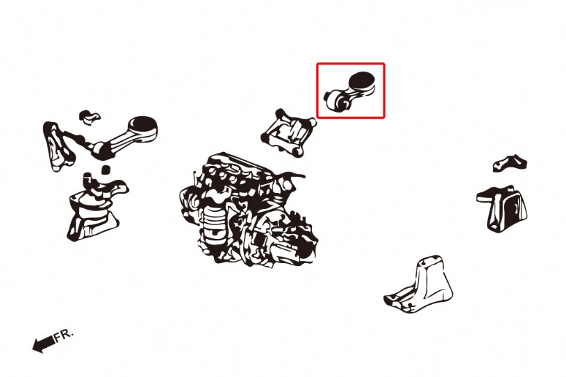 Rear Engine Mount Honda Civic