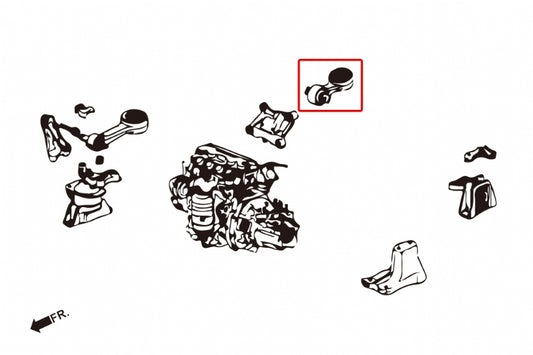 Rear Engine Mount Honda Civic