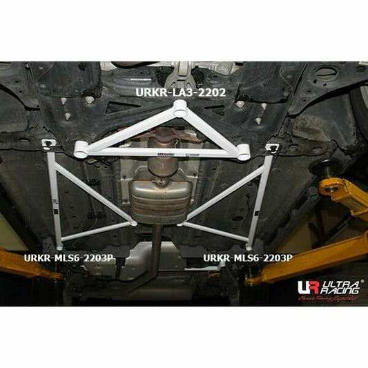 Chevrolet Trax (U200) 1.4T 2WD 13+ UltraRacing 6-Point Mid Lower Brace (203P)