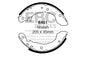 6461 - EBC Brake Shoes; Rear