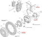 140-13332-DR - Wilwood Big Brake Kit - Rear - 355x28mm Curved Slotted & Cross Drilled - Superlite 4R Red