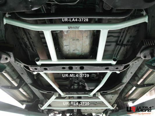 Toyota Hilux Surf (N180) 3.0D 4WD 95-02 UltraRacing 4-Point Front Lower Brace (3728)
