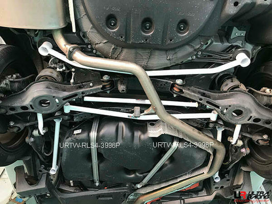Lexus ES 300H (XZ10) 2.5 Hybrid 18+/Toyota Camry (XV70) 2.5 17+ 2WD UltraRacing 4-Point Rear Lower Bar (3996P)