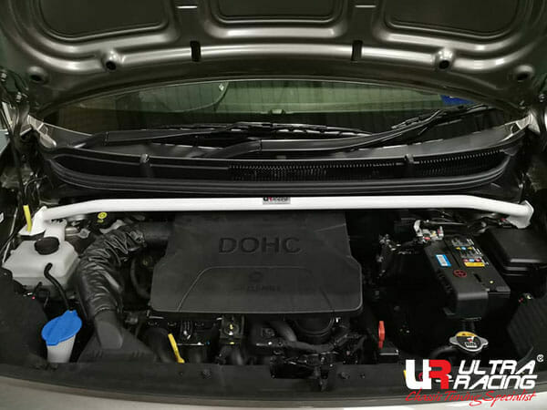 Kia Picanto (JA) 1.3 2WD 17+ UltraRacing 2-Point Front Upper Strutbar (3940)