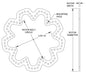 160-10717 - Wilwood Super Alloy Rotors - 266x4mm Drilled Left/Right