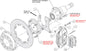 140-5349-BD - Wilwood Big Brake Kit - Rear - 291x9mm Cross Drilled - Dynalite Anodized
