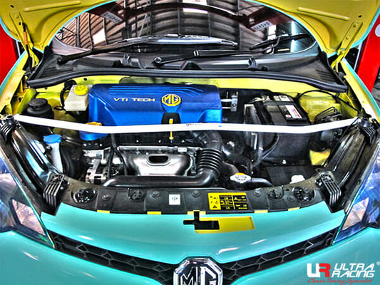 MG 3 1.3 2WD Thailand Assembly 11+ UltraRacing 2-Point Front Upper Strutbar (3341)