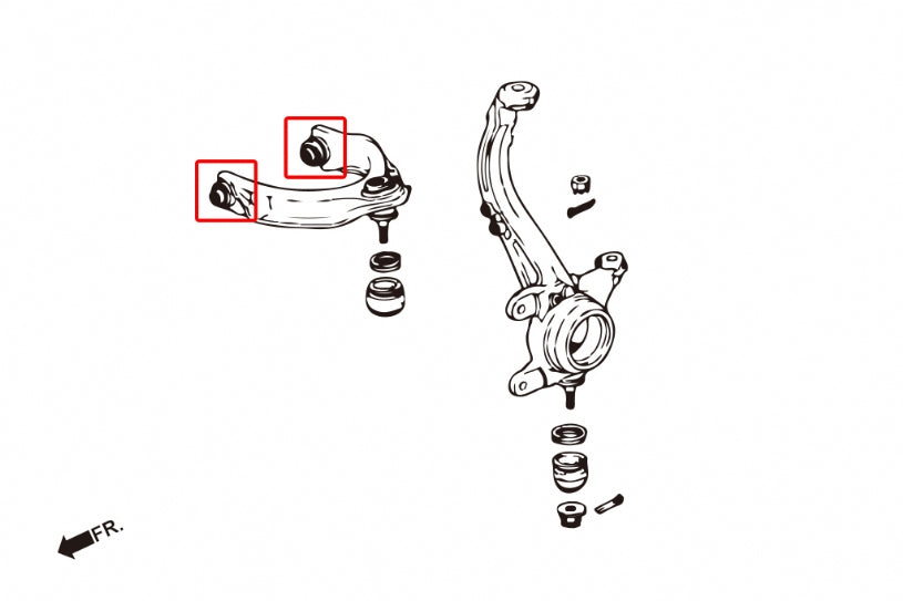 Front Upper Arm Bush Honda Accord