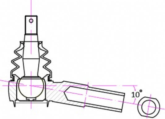 Rc Tie Rod End Infiniti Q45, Nissan 240SX
