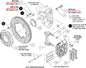 140-17362 - Wilwood Big Brake Kit - Front - 280x20mm Bi-Slotted - Forged Narrow Dynapro Anodized